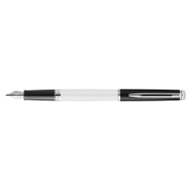 Waterman Hemisphere Fountain Pen - Black & White